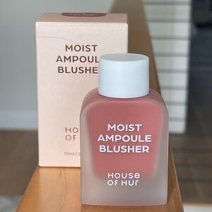 House of Hur “ROSE BROWN” moist ampule blusher.  K beauty liquid blush.  $17 val